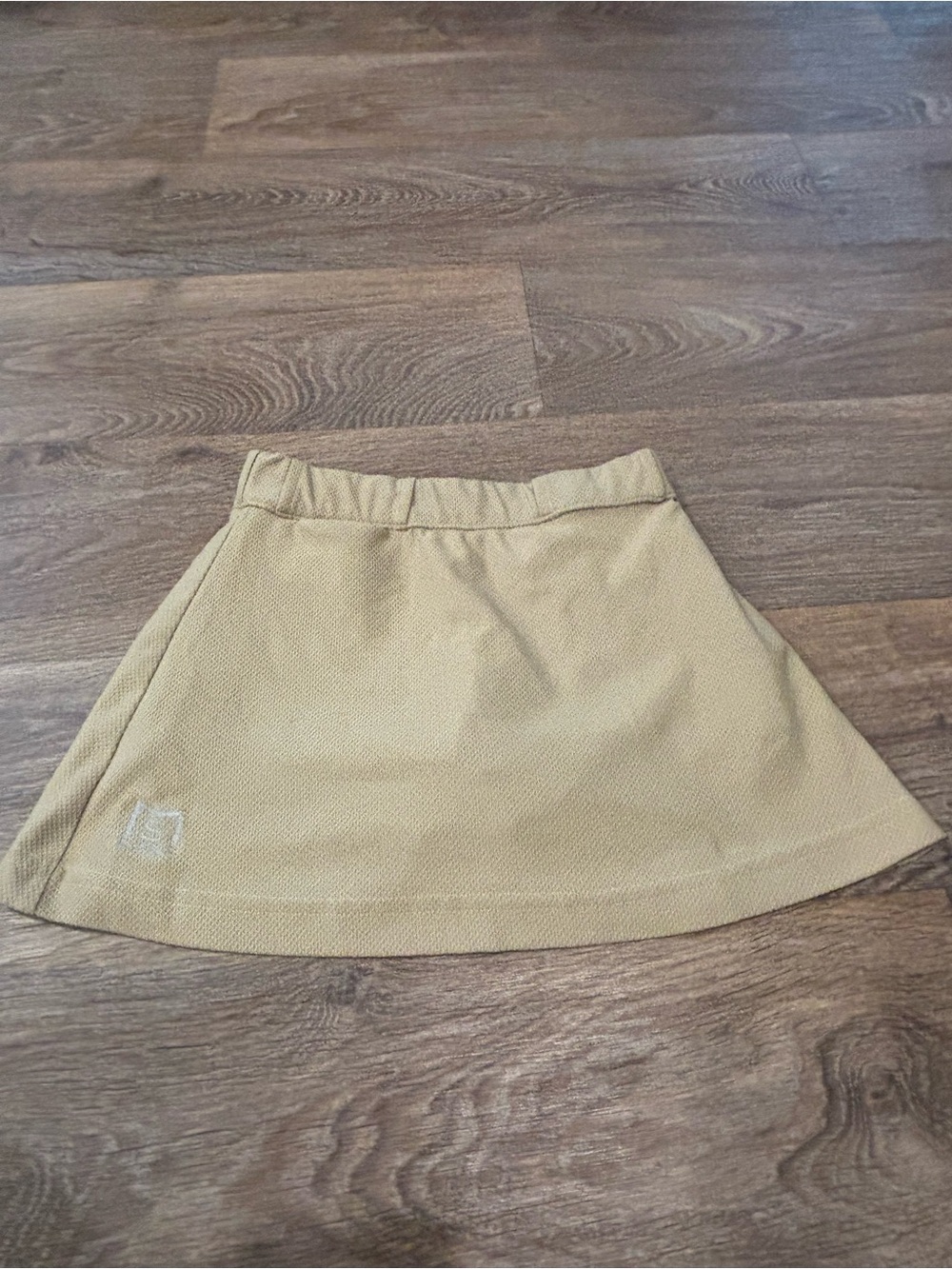 Storie Khaki Swing Skort Youth Small Preppy Tennis Golf Athletic Skirt